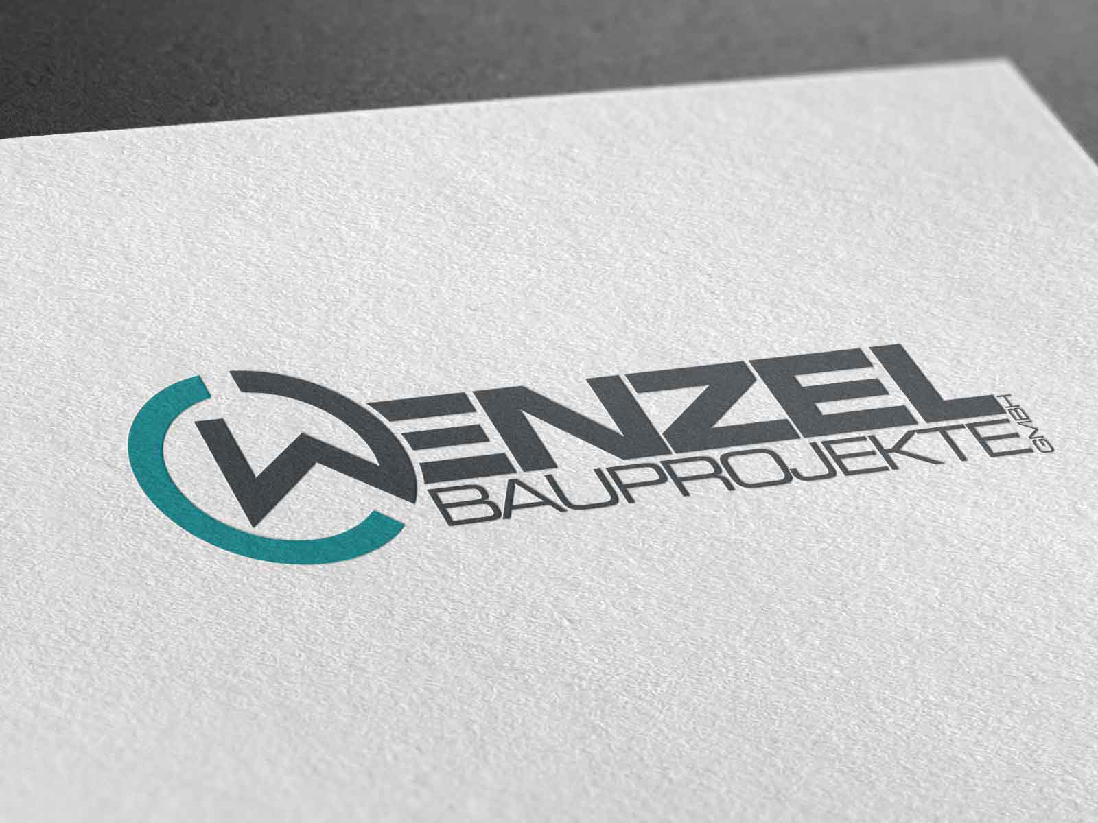 Wenzel Bauprojekte Logo Gestaltung